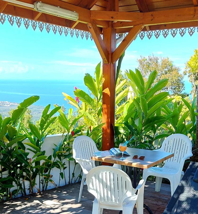 Belavue & Spa Prive, Avec Vue Panoramique Sur Mer, Jardin Creole Paysager, Jacuzzi Prive Bouillante Exteriör bild